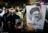جشن پیروزی ابراهیم رئیسی در انتخابات