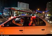 جشن پیروزی ابراهیم رئیسی در انتخابات