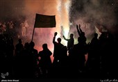 جشن پیروزی ابراهیم رئیسی در انتخابات  در میدان امام حسین(ع)