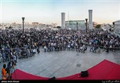 جشن پیروزی ابراهیم رئیسی در انتخابات  در میدان امام حسین(ع)