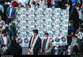 جشن پیروزی ابراهیم رئیسی در انتخابات  در میدان امام حسین(ع)