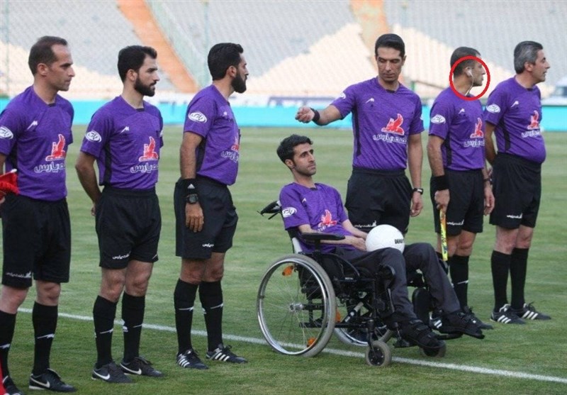 داوران فوتبال ایران , تیم فوتبال پرسپولیس , تیم فوتبال تراکتور تبریز , 