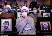 محمد قمی رئیس سازمان تبلیغات اسلامی در گرامیداشت چهلمین سالگرد تاسیس سازمان تبلیغات اسلامی