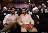 هادی جانفدا و حامد عسگری شاعر در گرامیداشت چهلمین سالگرد تاسیس سازمان تبلیغات اسلامی