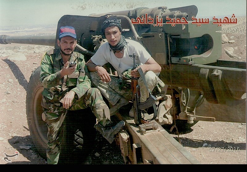 شهید مدافع حرم سید حمید یزدانی