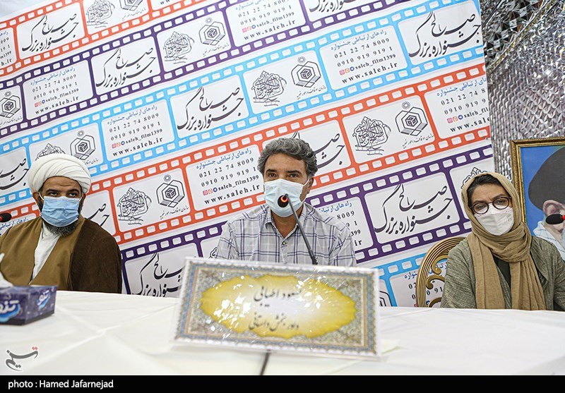 سخنرانی مسعود اطیابی کارگردان  و داور بخش داستانی جشنواره بزرگ صالح