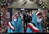 مراسم بدرقه ورزشکاران المپیکی برای حضور در المپیک توکیو