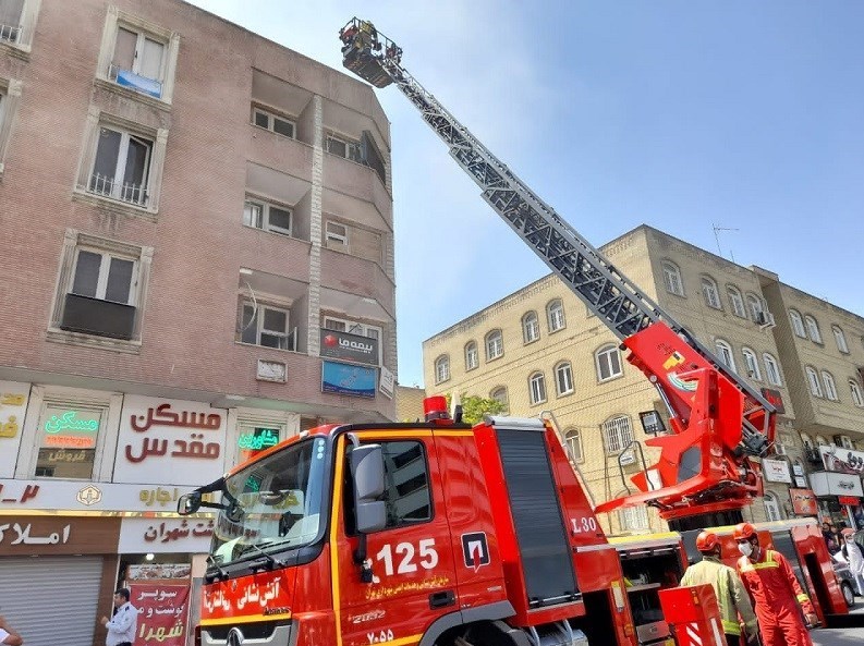 آتش‌نشانی , سازمان آتش‌نشانی تهران , آتش‌سوزی , حوادث , اورژانس , 