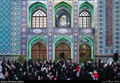 جشن عیدغدیرخم در حرم امام زاده صالح (ع)