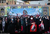 جشن عیدغدیرخم در حرم امام زاده صالح (ع)