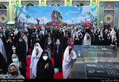 جشن عیدغدیرخم در حرم امام زاده صالح (ع)