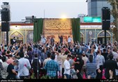 مداحی عبدالرضاهلالی،محمدحسین پویانفر،محمدفصولی،مهدی رعنایی در مراسم جشن عیدغدیرخم ،حرم امام زاده صالح (ع)