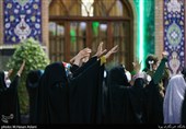 جشن عیدغدیرخم در حرم امام زاده صالح (ع)