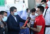 المپیک توکیو 2020| تیم‌های ملی کشتی فرنگی و وزنه‌برداری وارد تهران شدند