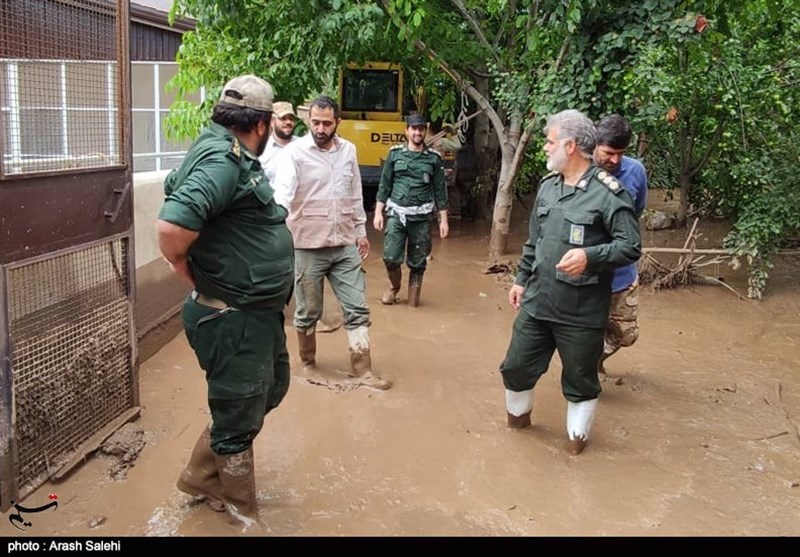 سیل , سیل زده , بسیج سازندگی , استانداری قزوین ,