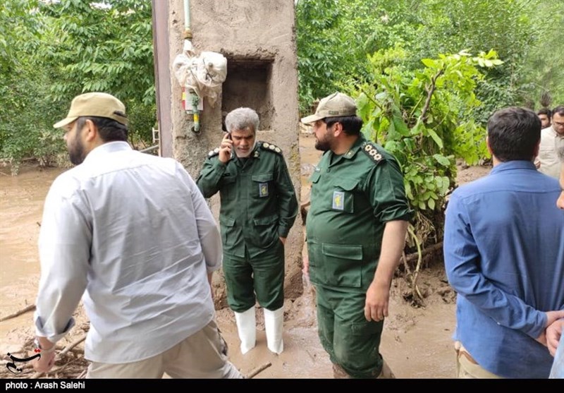 سیل , سیل زده , بسیج سازندگی , استانداری قزوین ,