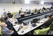 نشست خبری حمیدرضا جمشیدی رئیس هیأت گروه دارویی برکت