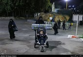 عزاداری شب اول محرم در هیئت ریحانةالحسین