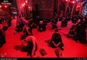 مراسم عزاداری شب ششم محرم هیئت ریحانه‌النبی در امامزاده صالح (ع) 