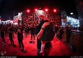 مراسم عزاداری شب ششم محرم هیئت ریحانه‌النبی در امامزاده صالح (ع) 