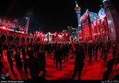 مراسم عزاداری شب ششم محرم هیئت ریحانه‌النبی در امامزاده صالح (ع) 