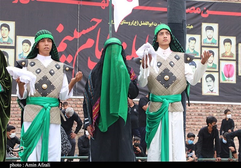 استان کرمان , تعزیه , امام حسین (ع) , عزاداری , ماه محرم , عاشورا , 