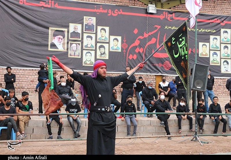 استان کرمان , تعزیه , امام حسین (ع) , عزاداری , ماه محرم , عاشورا , 