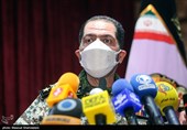 نشست خبری امیر علیرضا صباحی فرد فرمانده نیروی پدافند هوایی ارتش