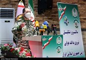 نشست خبری امیر علیرضا صباحی فرد فرمانده نیروی پدافند هوایی ارتش