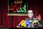 نشست خبری امیر علیرضا صباحی فرد فرمانده نیروی پدافند هوایی ارتش