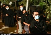 مراسم رونمایی از مستند دستمال سرخها در  کهف الشهداء تهران