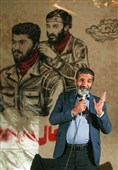 روایتگری حاج حسین یکتا در کهف الشهداء تهران در حاشیه مراسم رونمایی از مستند دستمال سرخها 