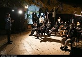 مراسم رونمایی از مستند دستمال سرخها در  کهف الشهداء تهران