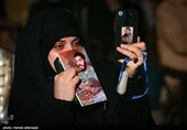 مراسم رونمایی از مستند دستمال سرخها در  کهف الشهداء تهران