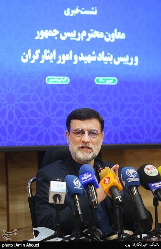 سیدامیرحسین قاضی‌زاده هاشمی رئیس بنیاد شهید و امور ایثارگران
