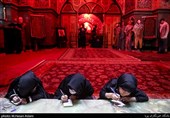 عزاداری شب اربعین حسینی در امام زاده صالح (ع)