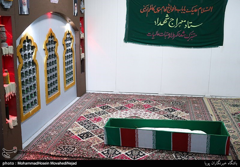 وداع با پیکر شهید مدافع حرم هادی شریفی