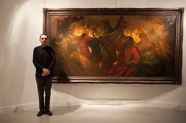 نقاشی , حسن روح الامین ,