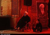 نکوداشت عالم جلیل القدر آیت الله حسن زاده آملی با حضور آیت الله محمدعلی جاودان در مسجد امام خمینی(ره) بازار تهران