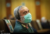 سردار علی فدوی جانشین فرمانده کل سپاه پاسداران در مراسم ششمین اجلاسیه بین المللی مجاهدان در غربت