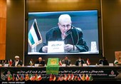 سخنرانی صلاح زواوی سفیر فلسطین در مراسم ششمین اجلاسیه بین المللی مجاهدان در غربت