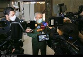  سردار علی فدوی جانشین فرمانده کل سپاه پاسداران در مراسم ششمین اجلاسیه بین المللی مجاهدان در غربت