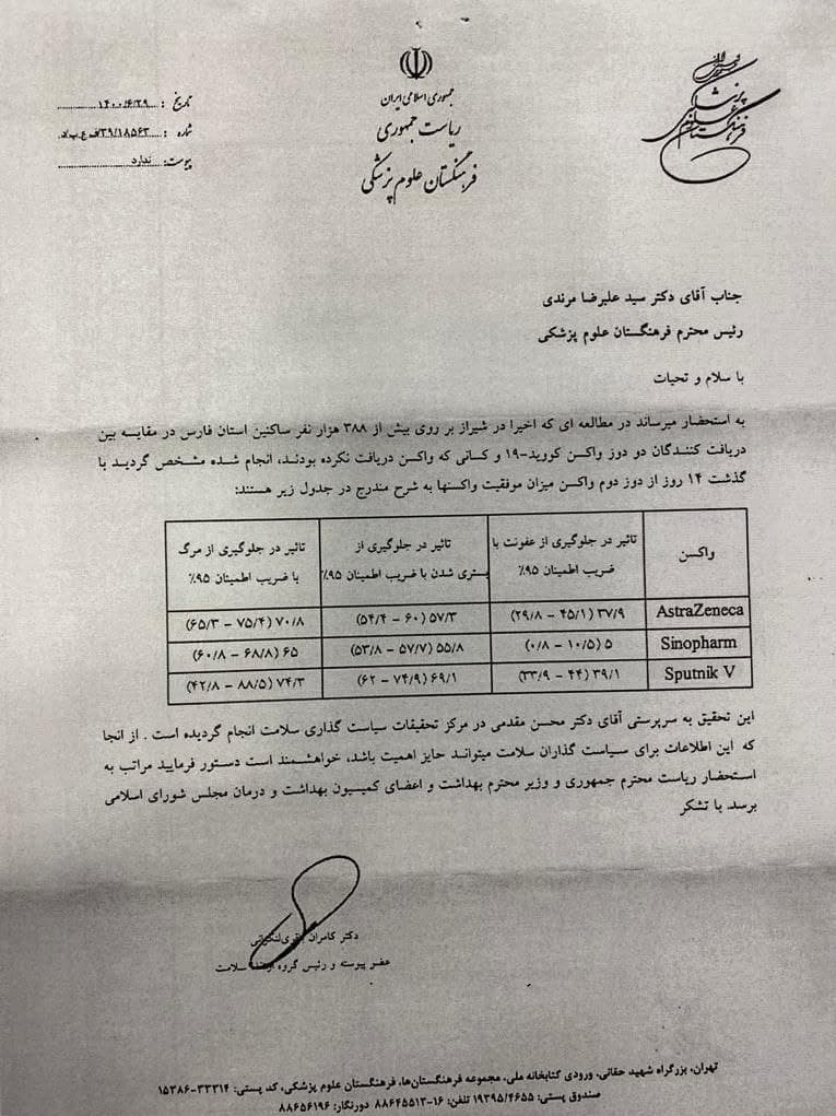 کرونا , واکسن کرونا , وزارت بهداشت , بهداشت و درمان , 