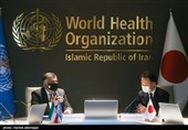  امضای یادداشت تفاهم میان دولت ژاپن و نمایندگی سازمان جهانی بهداشت(WHO)در جمهوری اسلامی ایران  با حضور هیروتاکاماتسئو کاردار سفارت ژاپن و سیدجعفر حسین نماینده سازمان جهانی بهداشت در ایران