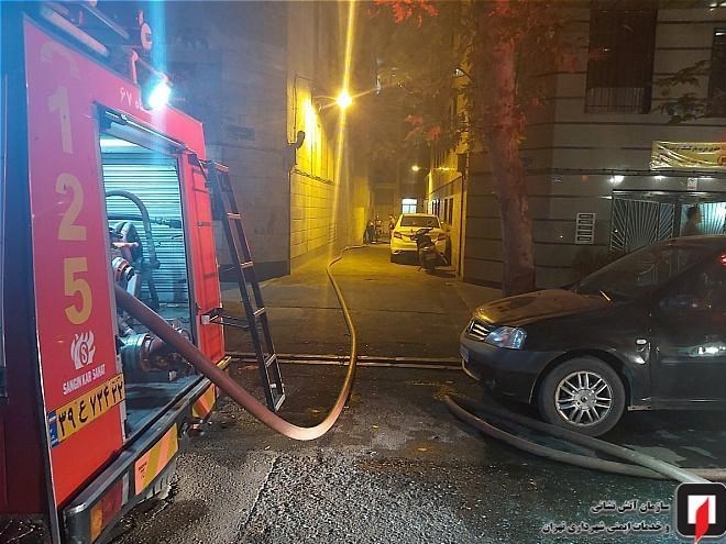 آتش‌نشانی , سازمان آتش‌نشانی تهران , آتش‌سوزی , حوادث , 