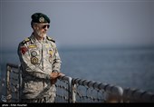 امیر دریادار حیب الله سیاری معاون هماهنگ کننده ارتش در رژه دریایی رزمایش مشترک ذوالفقار ۱۴۰۰ ارتش 