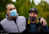 احسان روزبهانی بوکسور و بهداد سلیمی وزنه بردار در مراسم انتخابات کمیسیون ورزشکاران کمیته ملی المپیک