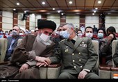 امیر سرلشکر سید عبدالرحیم موسوی فرمانده کل ارتش و حجت‌الاسلام سید ضیاء الدین آقاجان پور رئیس سازمان عقیدتی سیاسی وزارت دفاع 