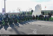 آیین رونمایی از اِلمان دانشمند شهید محسن فخری‌زاده در آبسرد،دماوند