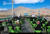 آیین رونمایی از اِلمان دانشمند شهید محسن فخری‌زاده در آبسرد،دماوند